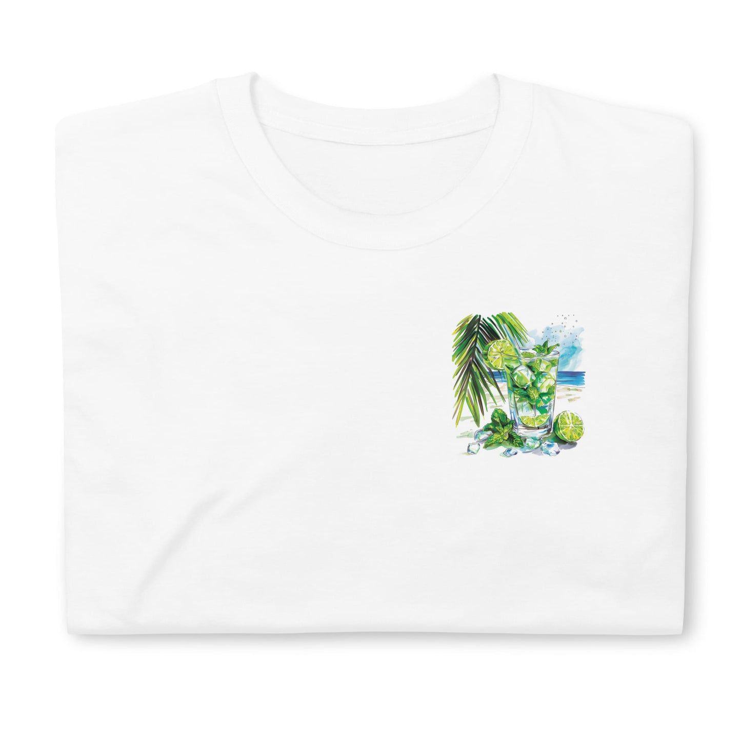 Mojito Chest Design Short-Sleeve Unisex T-Shirt