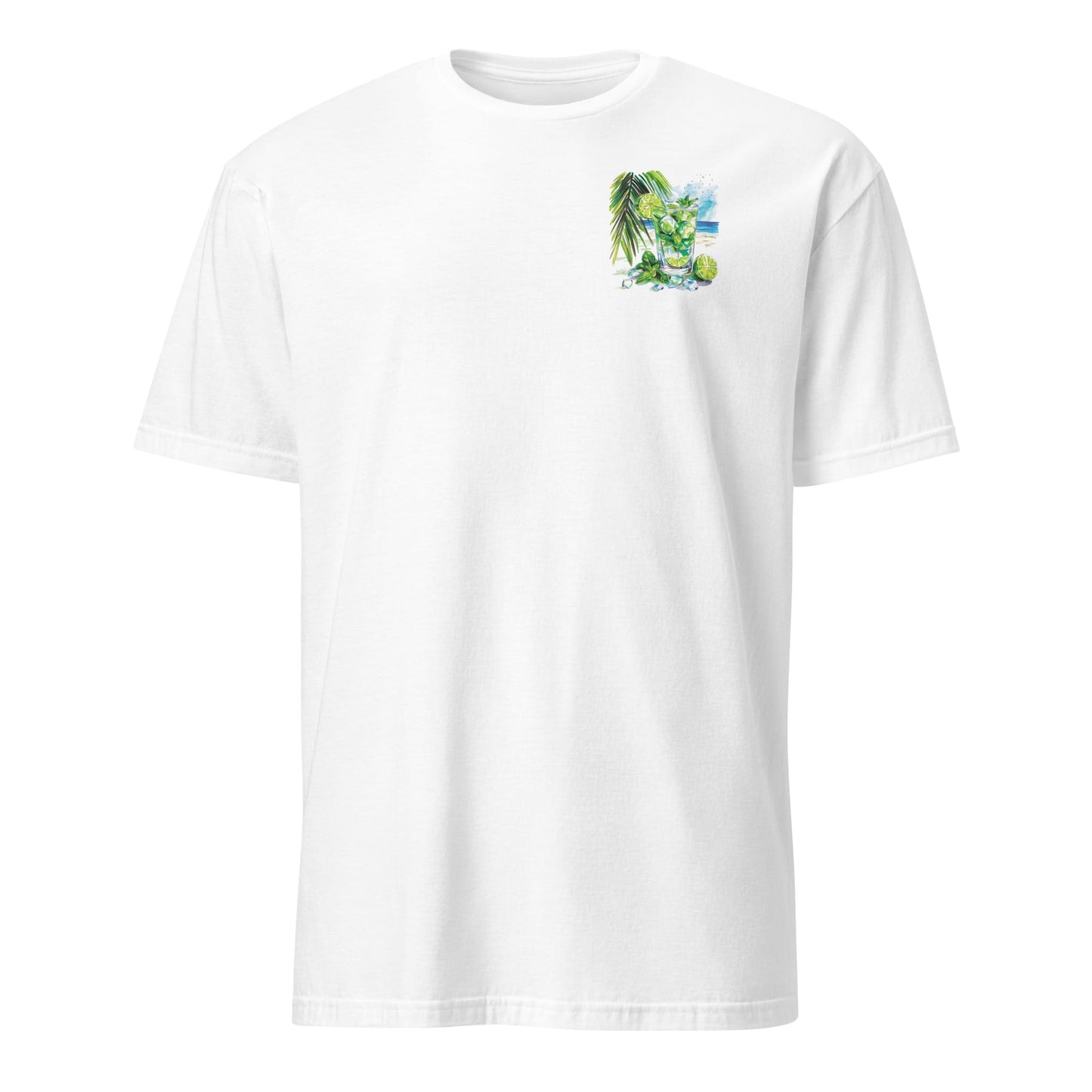 Mojito Chest Design Short-Sleeve Unisex T-Shirt