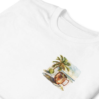 Moscow Mule Chest Design Short-Sleeve Unisex T-Shirt