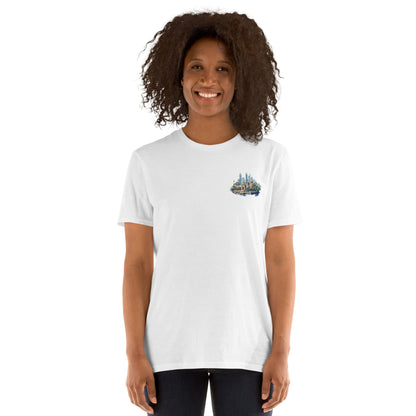 Mumbai Chest Design Short-Sleeve Unisex T-Shirt