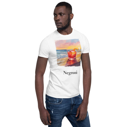 Negroni Cocktail Design Soft T-Shirt - Swagodin