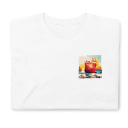 New York Sour Chest Design Short-Sleeve Unisex T-Shirt