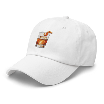 Old Fashioned Cocktail Design Embroidery Hat - Swagodin