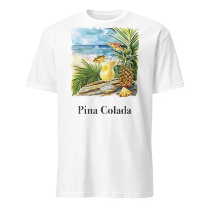 Pina Colada Cocktail Design Soft T-Shirt - Swagodin