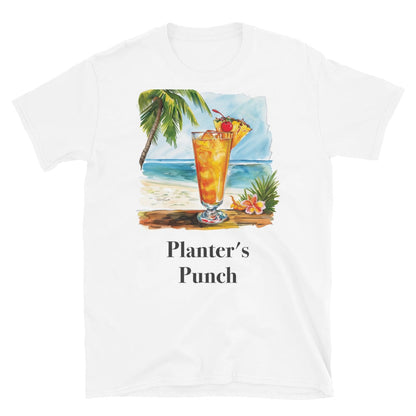 Planter's Punch Cocktail Design Soft T-Shirt - Swagodin