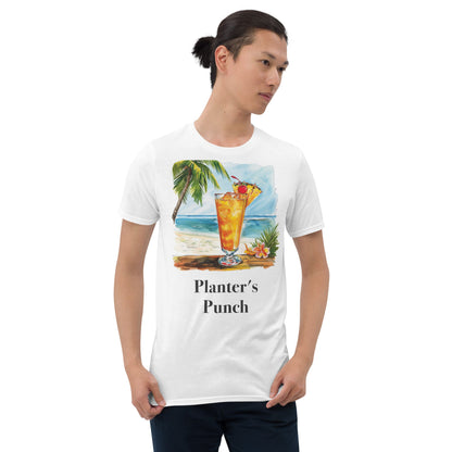 Planter's Punch Cocktail Design Soft T-Shirt - Swagodin