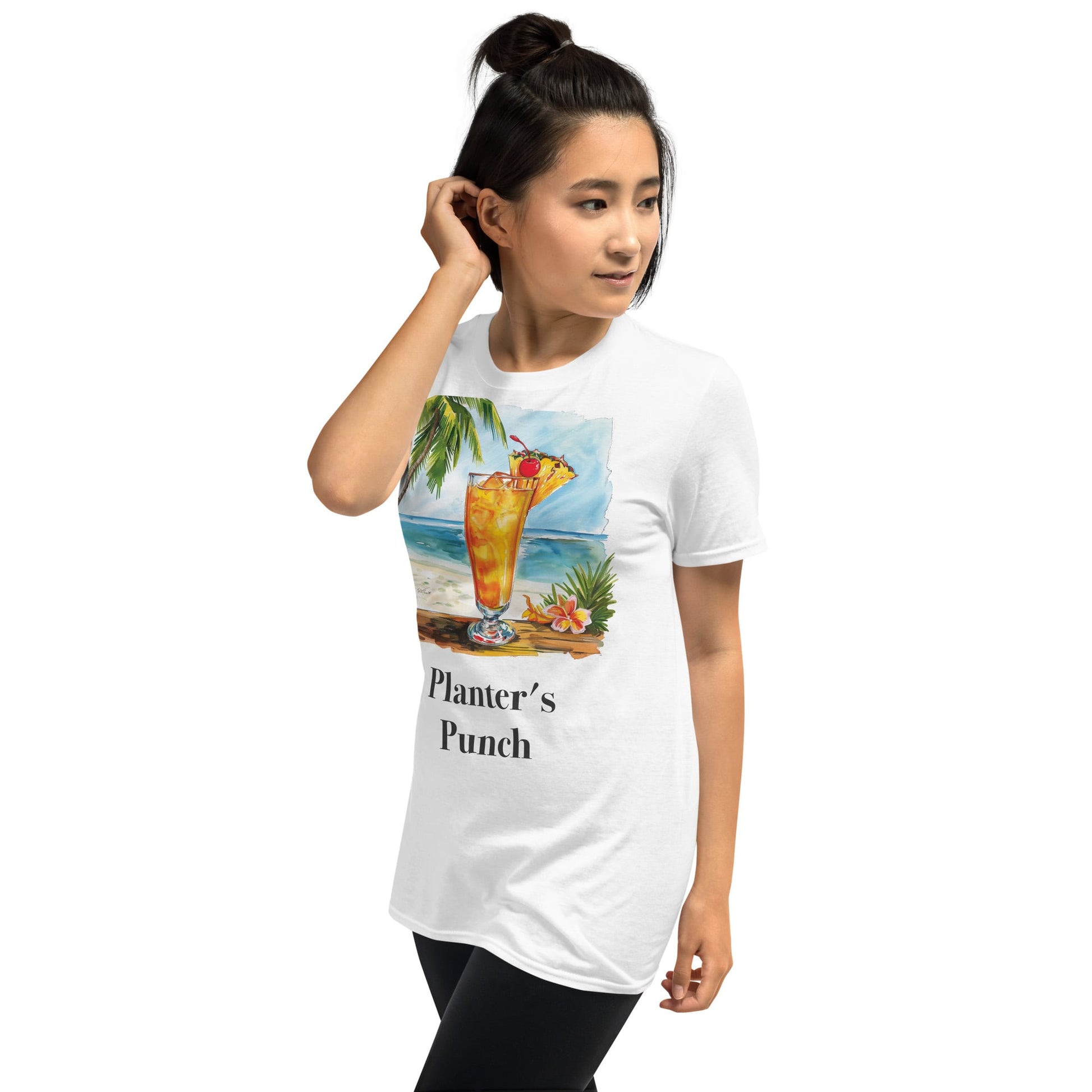 Planter's Punch Cocktail Design Soft T-Shirt - Swagodin