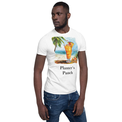 Planter's Punch Cocktail Design Soft T-Shirt - Swagodin