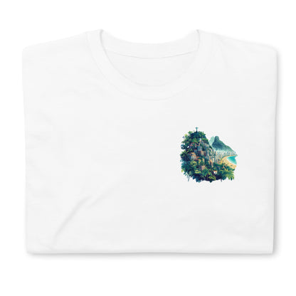 Rio de Janerio Chest Design Short-Sleeve Unisex T-Shirt
