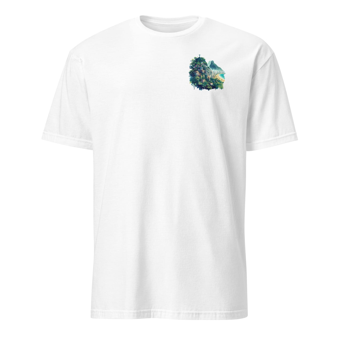 Rio de Janerio Chest Design Short-Sleeve Unisex T-Shirt