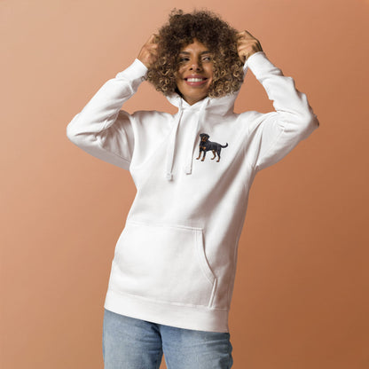 Rottweiler Chest Design Unisex Hoodie