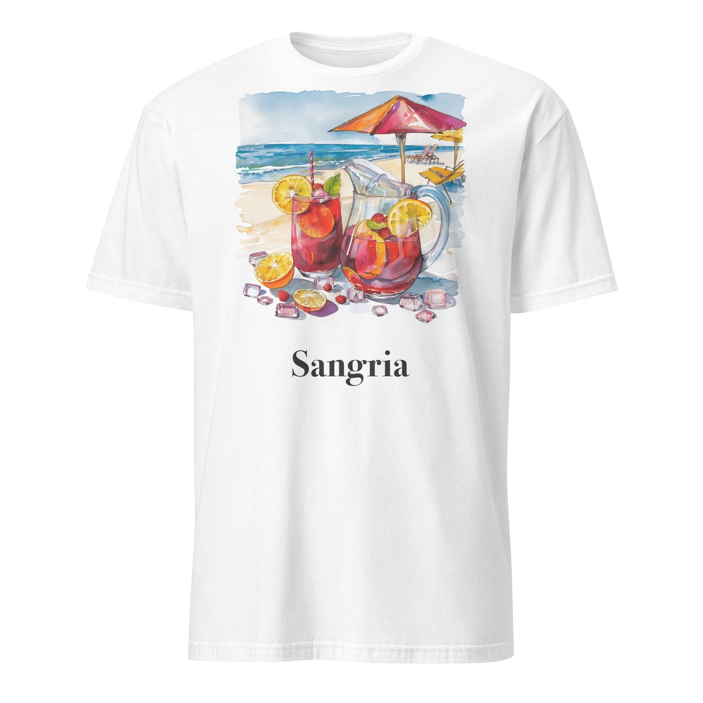 Sangria Cocktail Design Soft T-Shirt - Swagodin