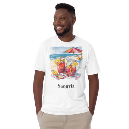 Sangria Cocktail Design Soft T-Shirt - Swagodin