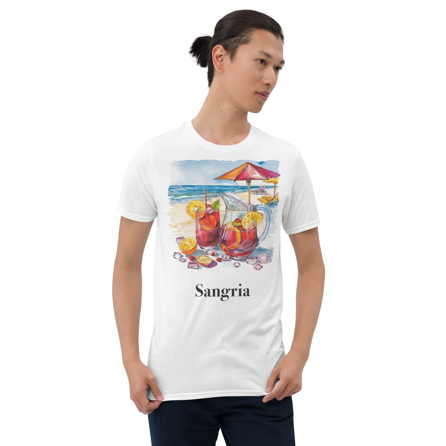 Sangria Cocktail Design Soft T-Shirt - Swagodin