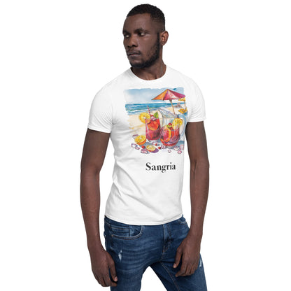 Sangria Cocktail Design Soft T-Shirt - Swagodin