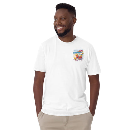 Sangria Chest Design Short-Sleeve Unisex T-Shirt