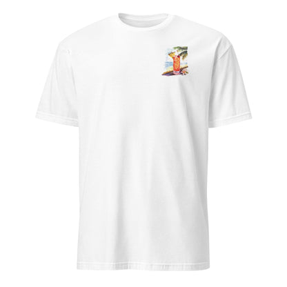 Singapore Sling Chest Design Short-Sleeve Unisex T-Shirt
