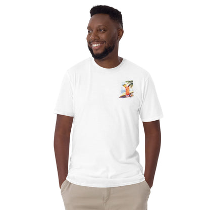 Singapore Sling Chest Design Short-Sleeve Unisex T-Shirt