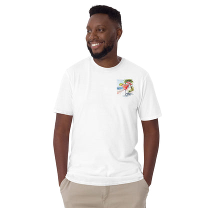 Strawberry Daiquiri Chest Design Short-Sleeve Unisex T-Shirt