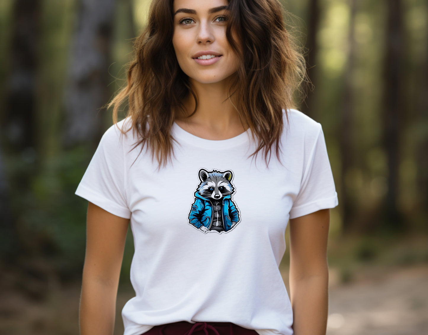 StreetRac Raccoon Graffiti Soft Unisex T-Shirt - Swagodin