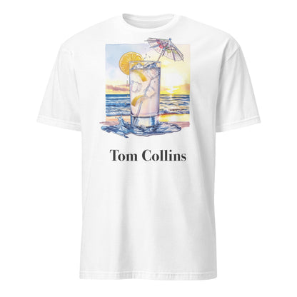 Tom Collins Cocktail Design Soft T-Shirt - Swagodin