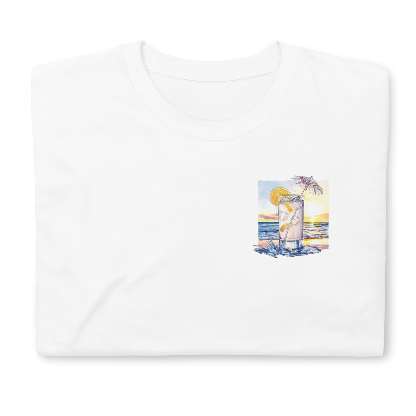 Tom Collins Chest Design Short-Sleeve Unisex T-Shirt