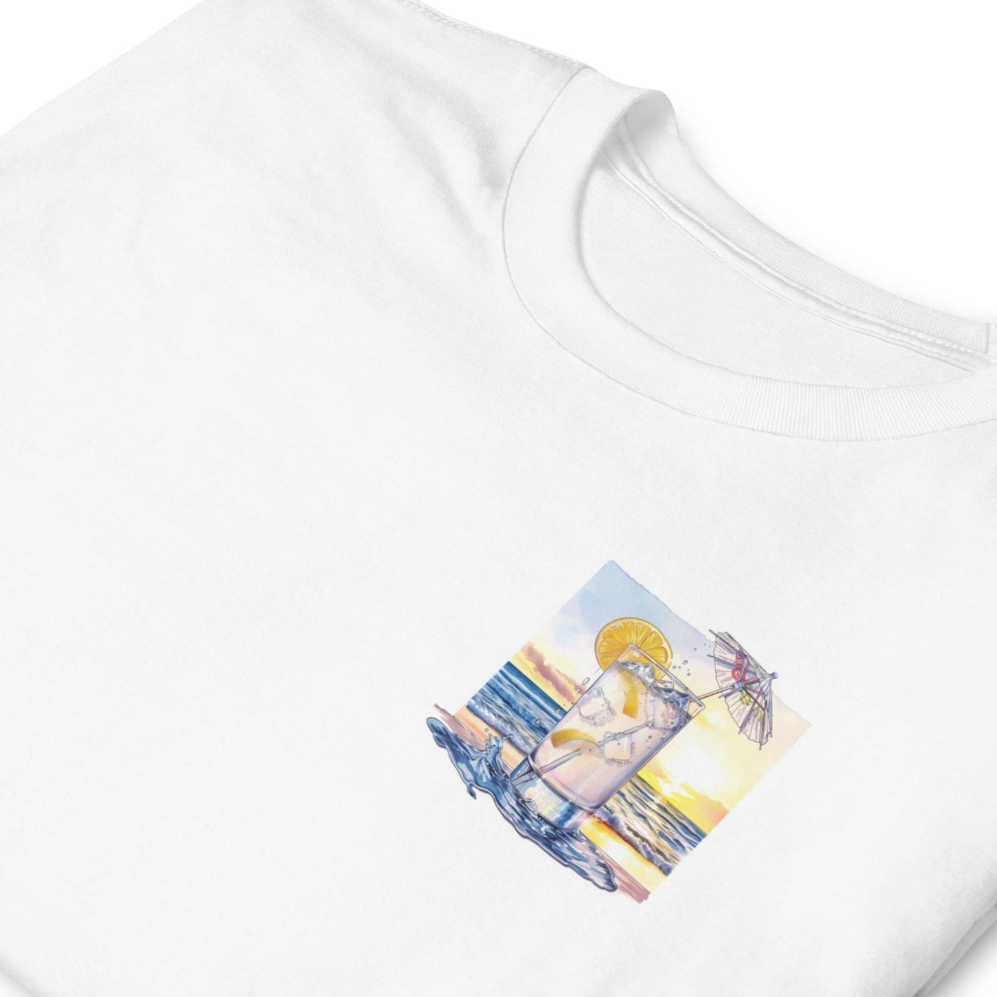 Tom Collins Chest Design Short-Sleeve Unisex T-Shirt