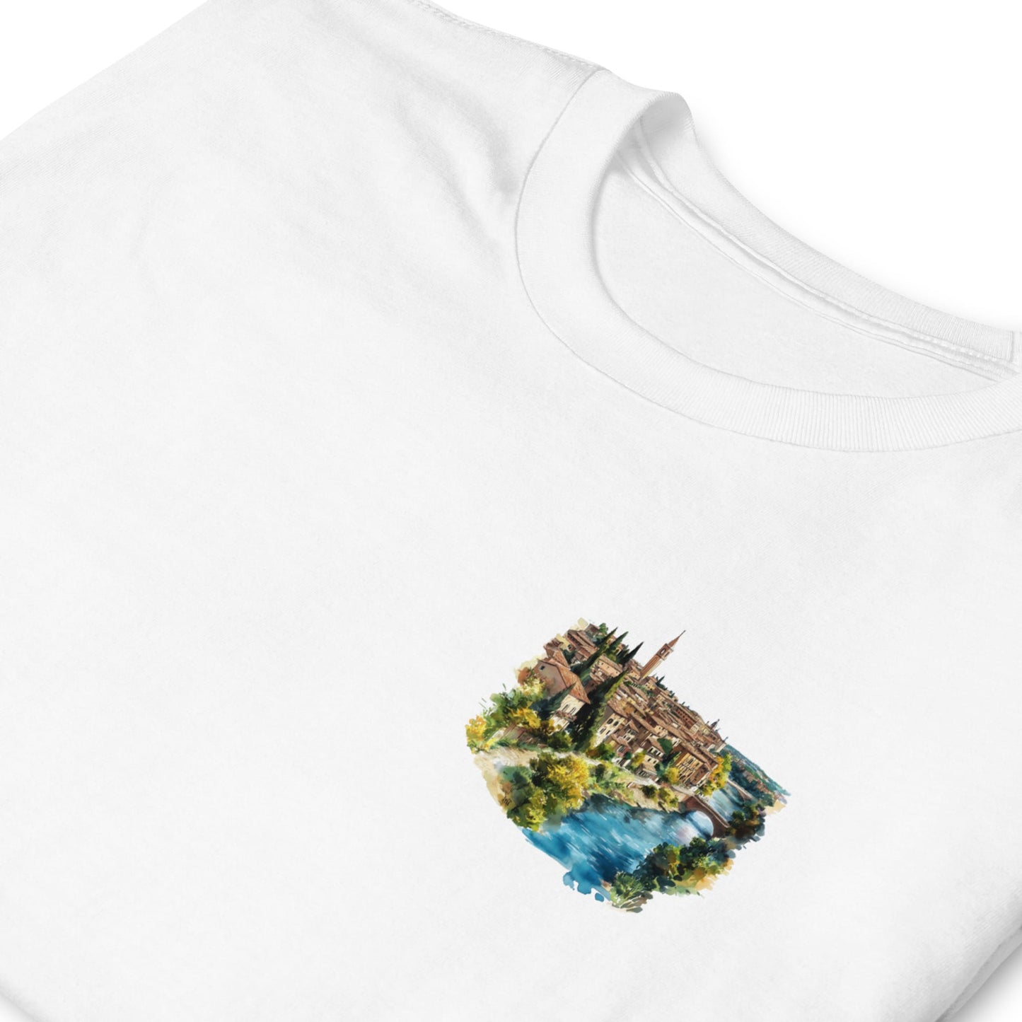 Verona Chest Design Short-Sleeve Unisex T-Shirt