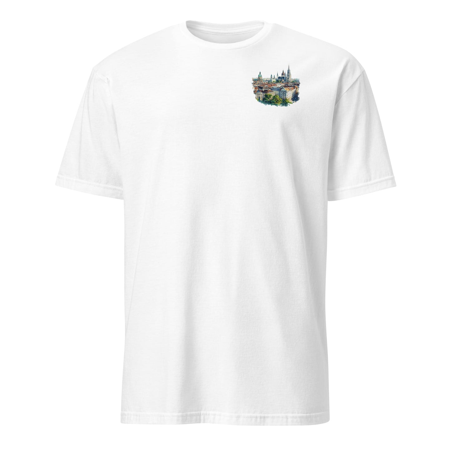 Vienna Chest Design Short-Sleeve Unisex T-Shirt