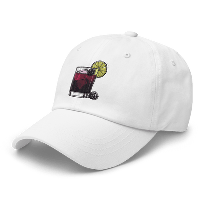 Vodka Raspberry Cocktail Design Embroidery Hat - Swagodin