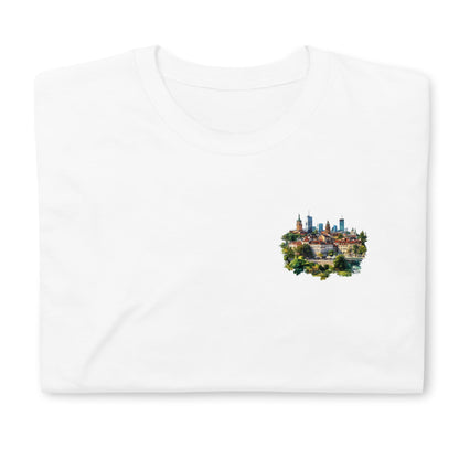 Warsaw Chest Design Short-Sleeve Unisex T-Shirt