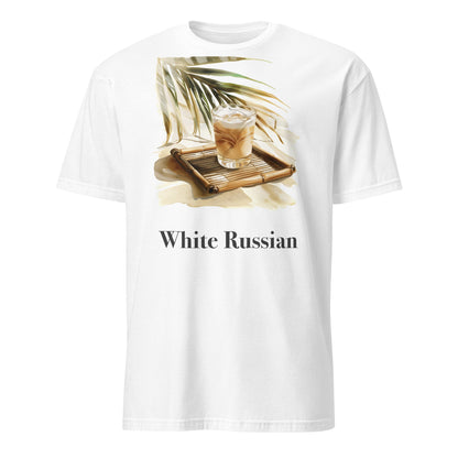 White Russian Cocktail Design Soft T-Shirt - Swagodin