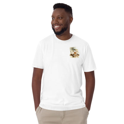 White Russian Chest Design Short-Sleeve Unisex T-Shirt