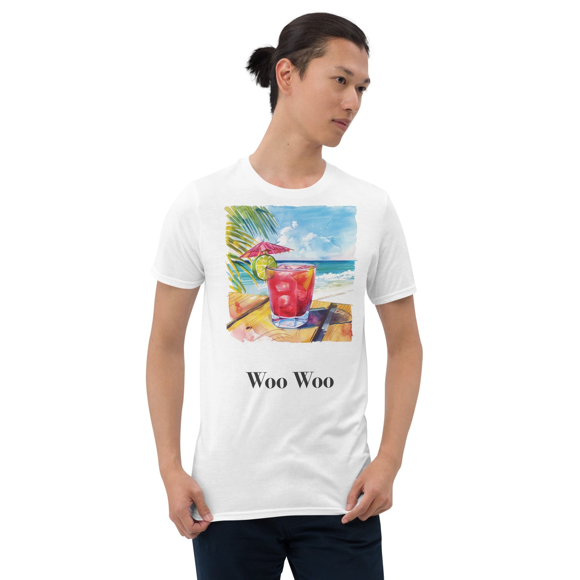 Woo Woo Cocktail Design Soft T-Shirt - Swagodin