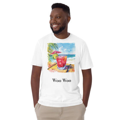 Woo Woo Cocktail Design Soft T-Shirt - Swagodin