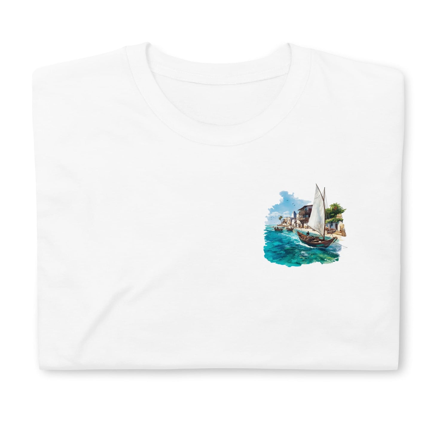 Zanzibar Chest Design Short-Sleeve Unisex T-Shirt