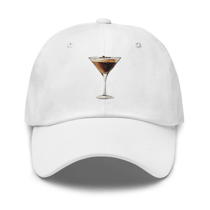 Espresso Martini Cocktail Design Embroidery Hat - Swagodin