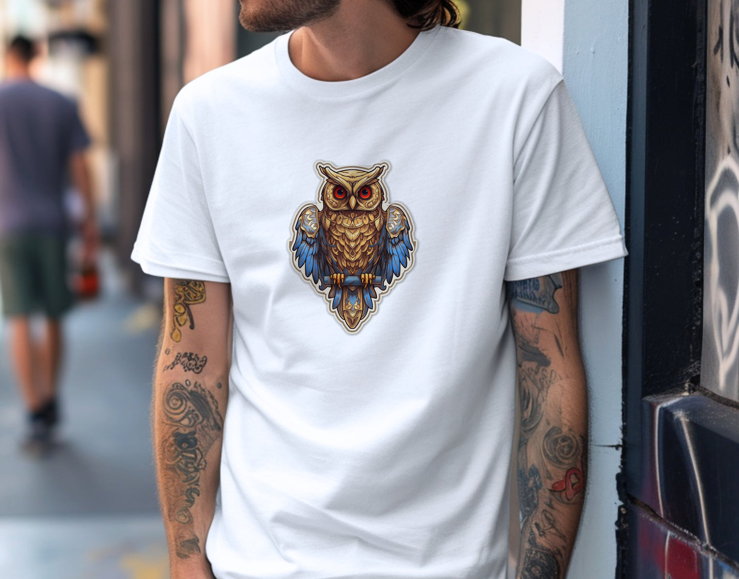 Illuminated Owl Manuscript Soft Unisex T-Shirt - Swagodin