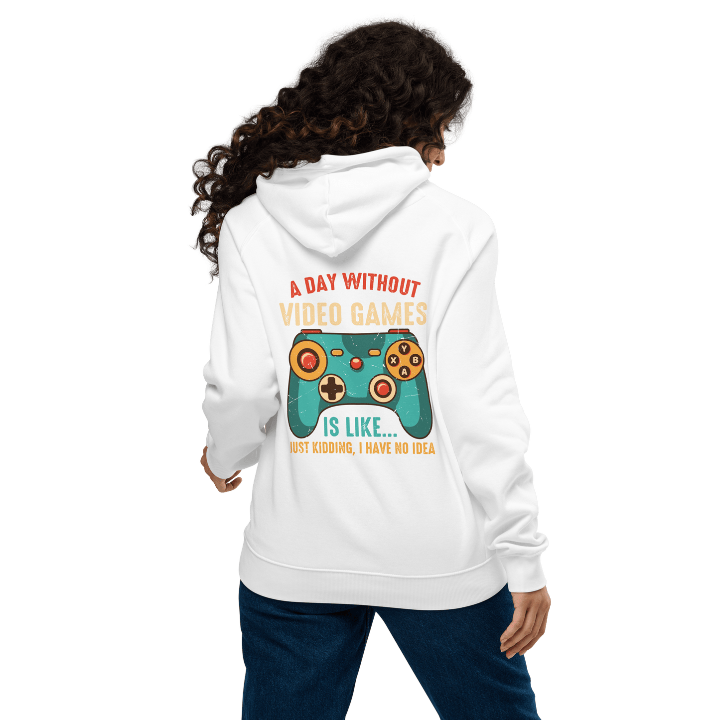 Unisex A Day Without Video Games Hoodie - Swagodin