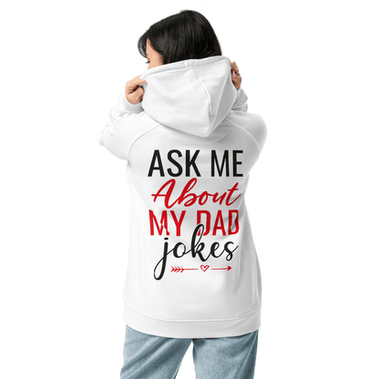 Unisex Ask Me About My Dad Jokes Hoodie - Swagodin