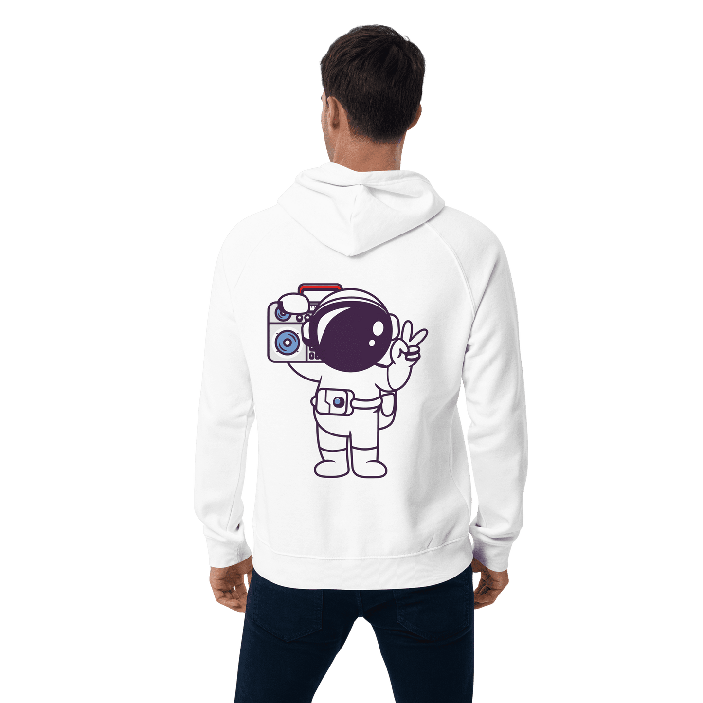 Organic Unisex Astronaut Hoodie - Swagodin