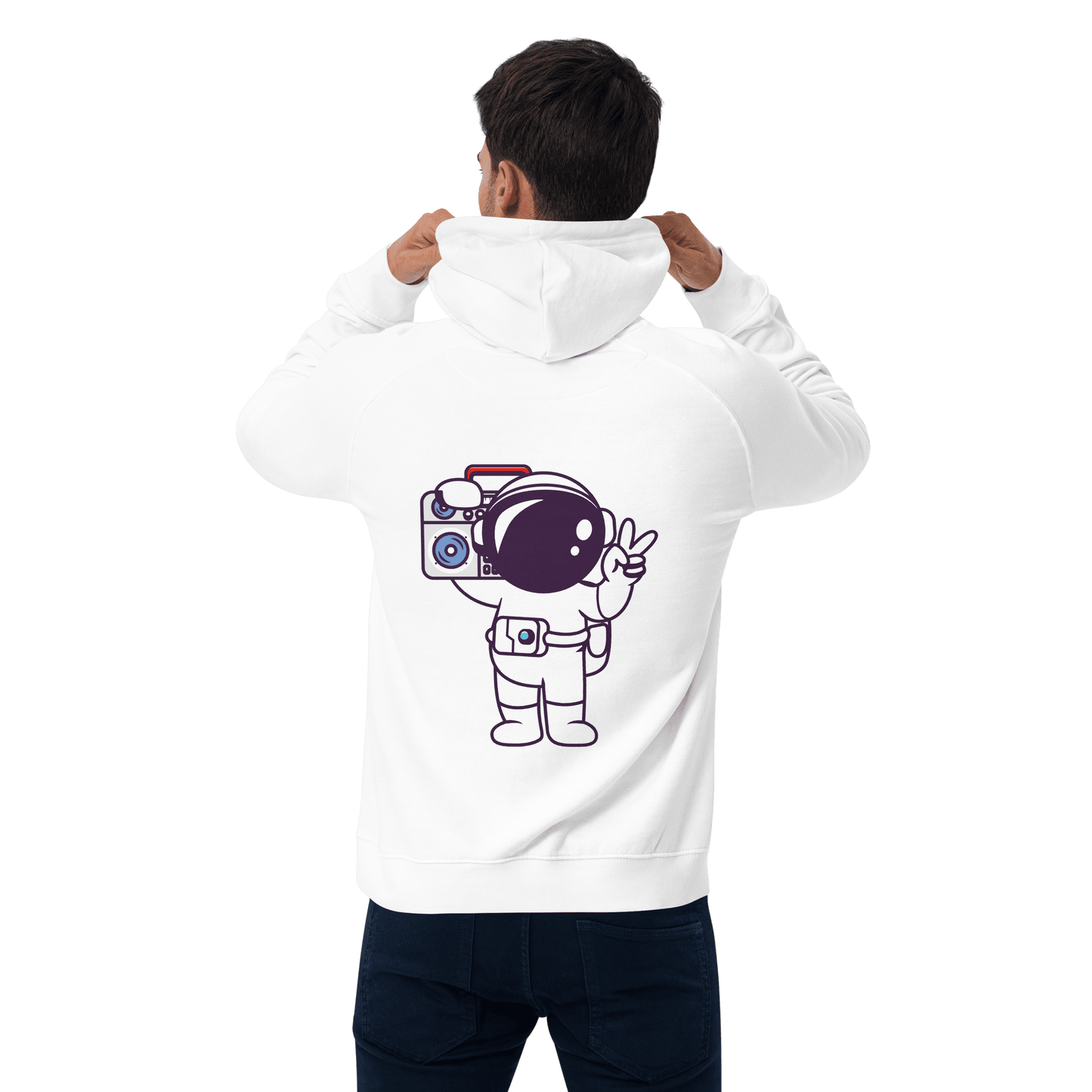 Organic Unisex Astronaut Hoodie - Swagodin