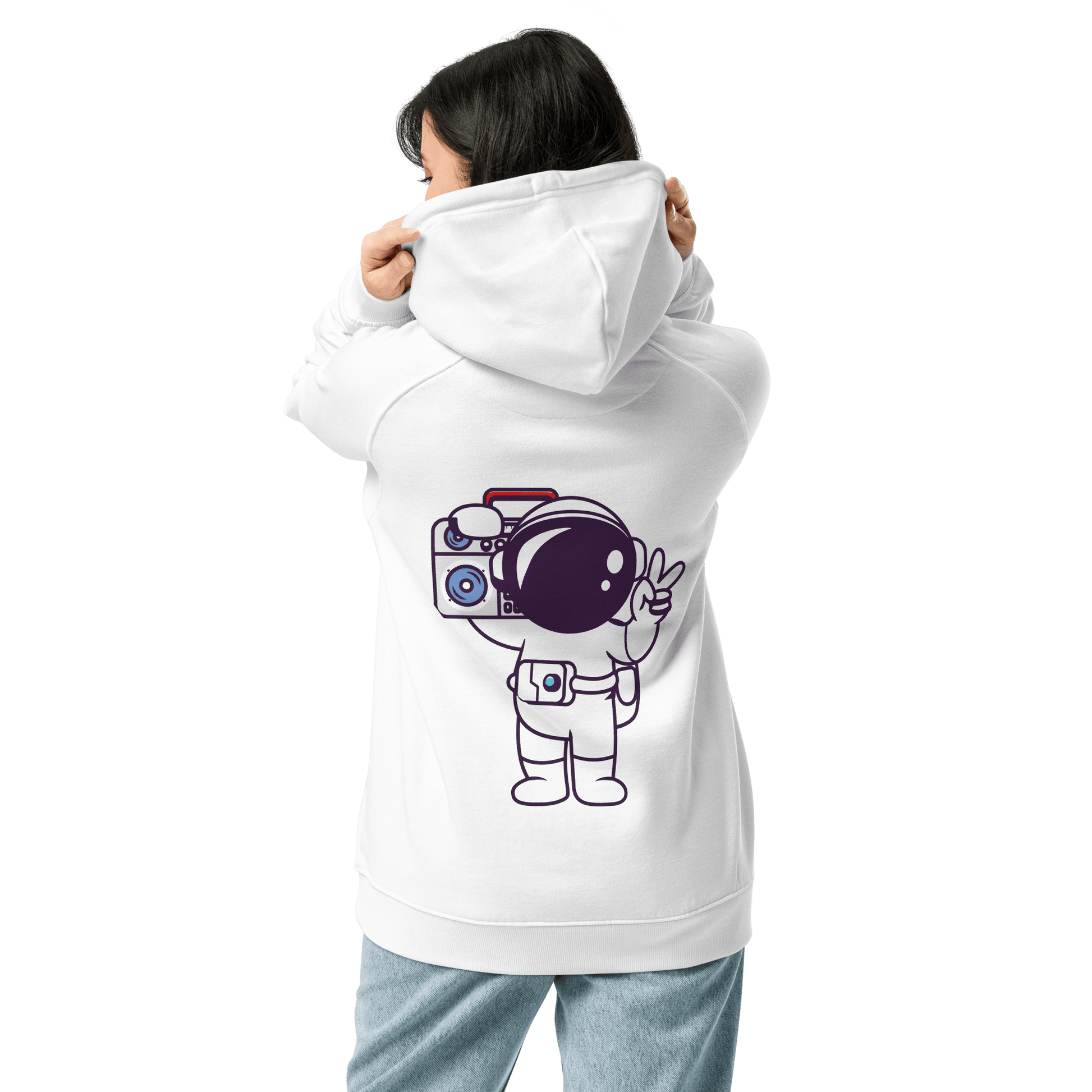 Organic Unisex Astronaut Hoodie - Swagodin