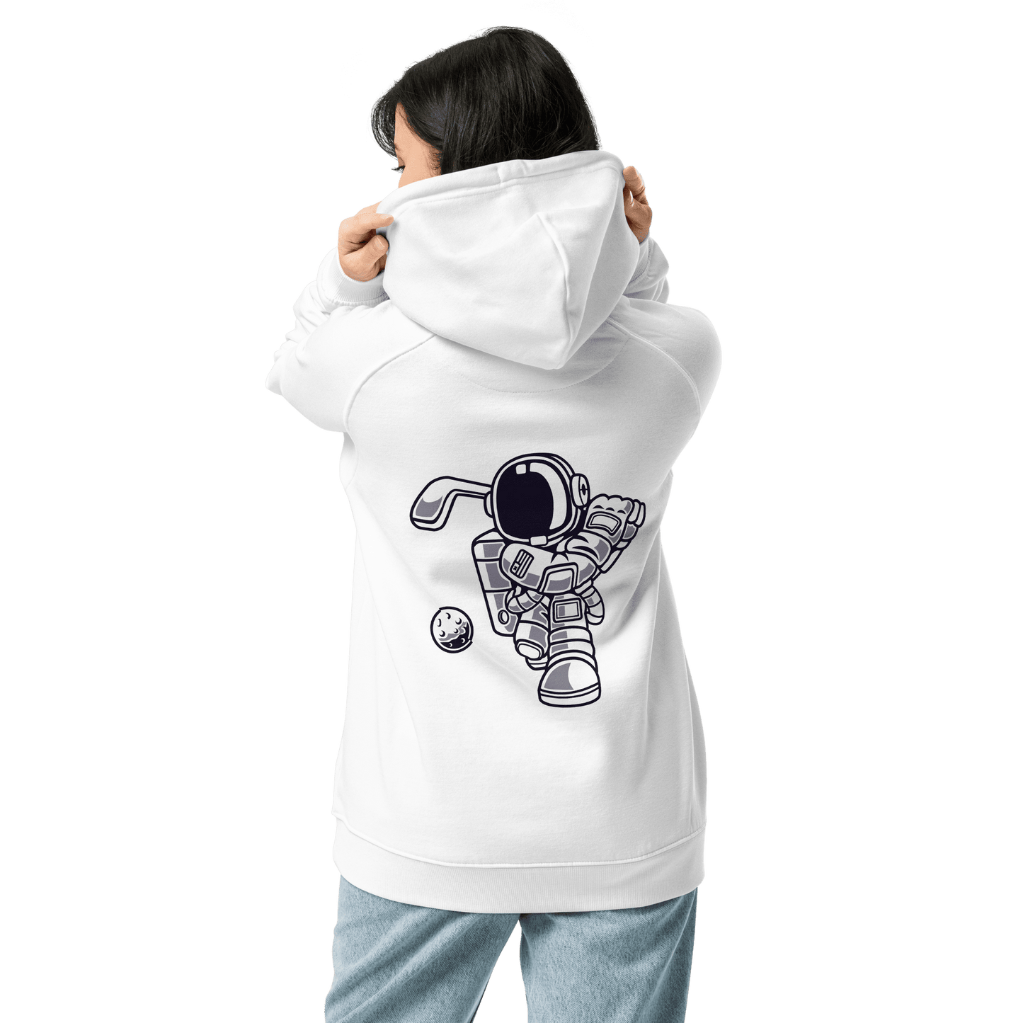 Unisex Astronaut Golfer Hoodie - Swagodin