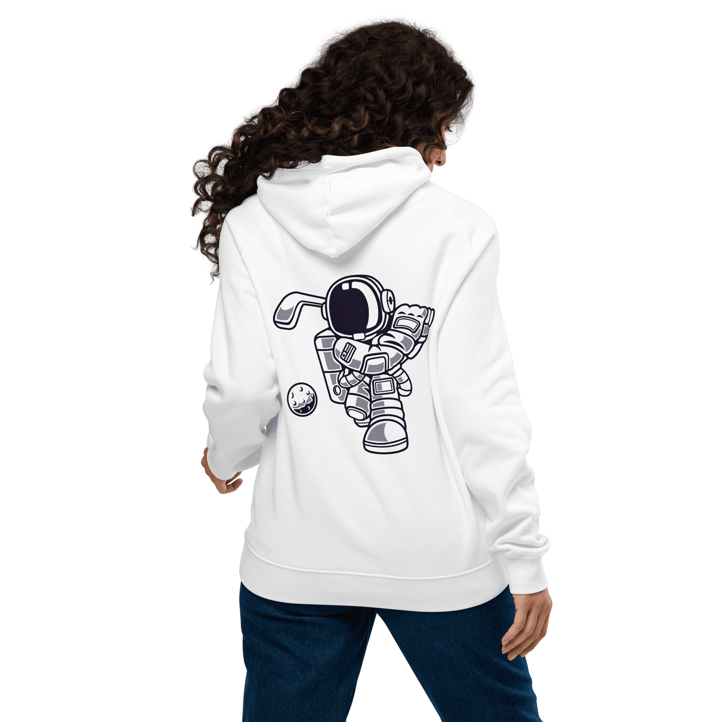 Unisex Astronaut Golfer Hoodie - Swagodin