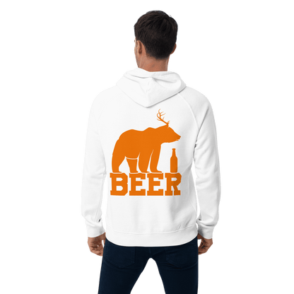 Organic Unisex Bear Beer Hoodie - Swagodin