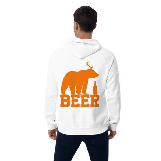 Organic Unisex Bear Beer Hoodie - Swagodin