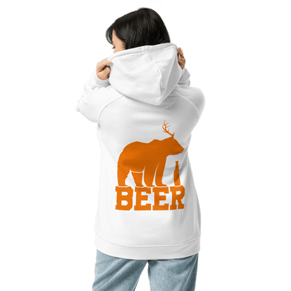 Organic Unisex Bear Beer Hoodie - Swagodin