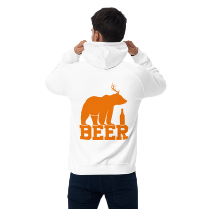 Organic Unisex Bear Beer Hoodie - Swagodin