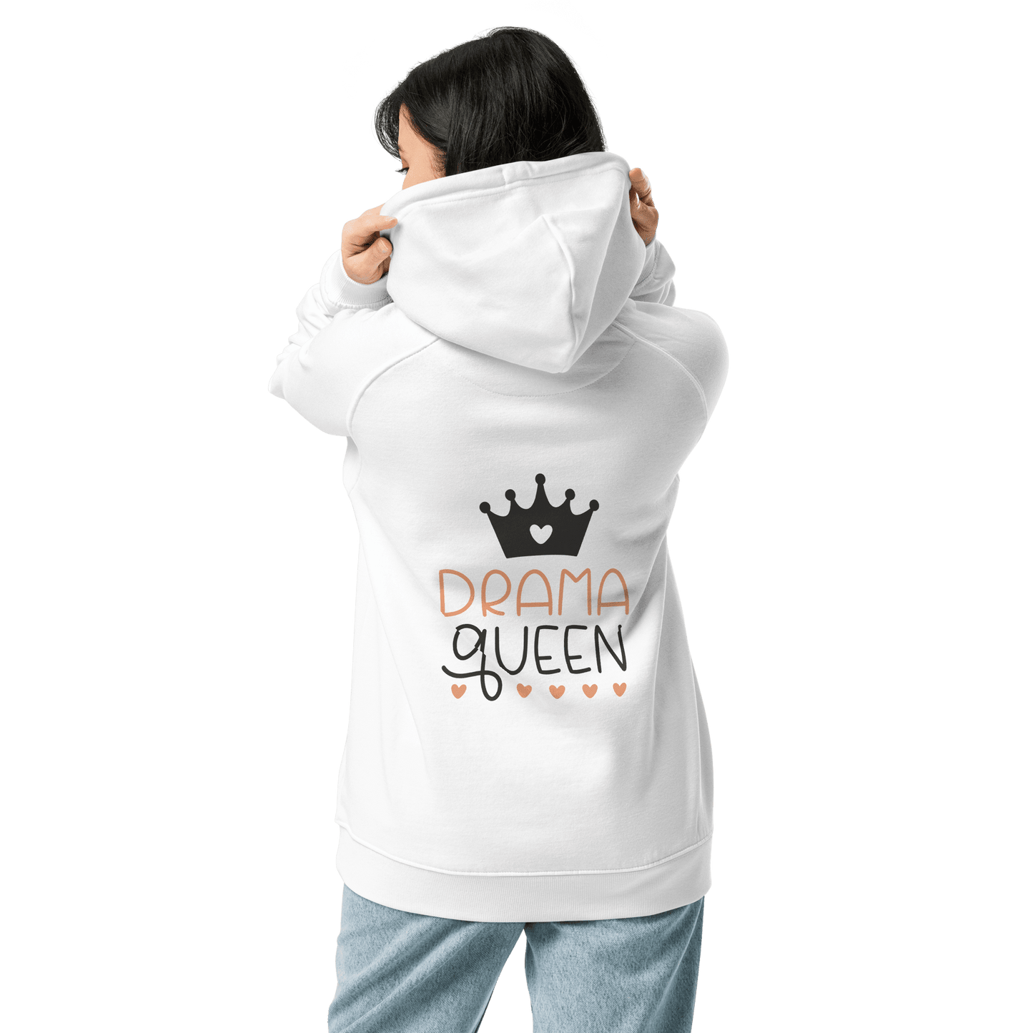 Organic Unisex Drama Queen Hoodie - Swagodin